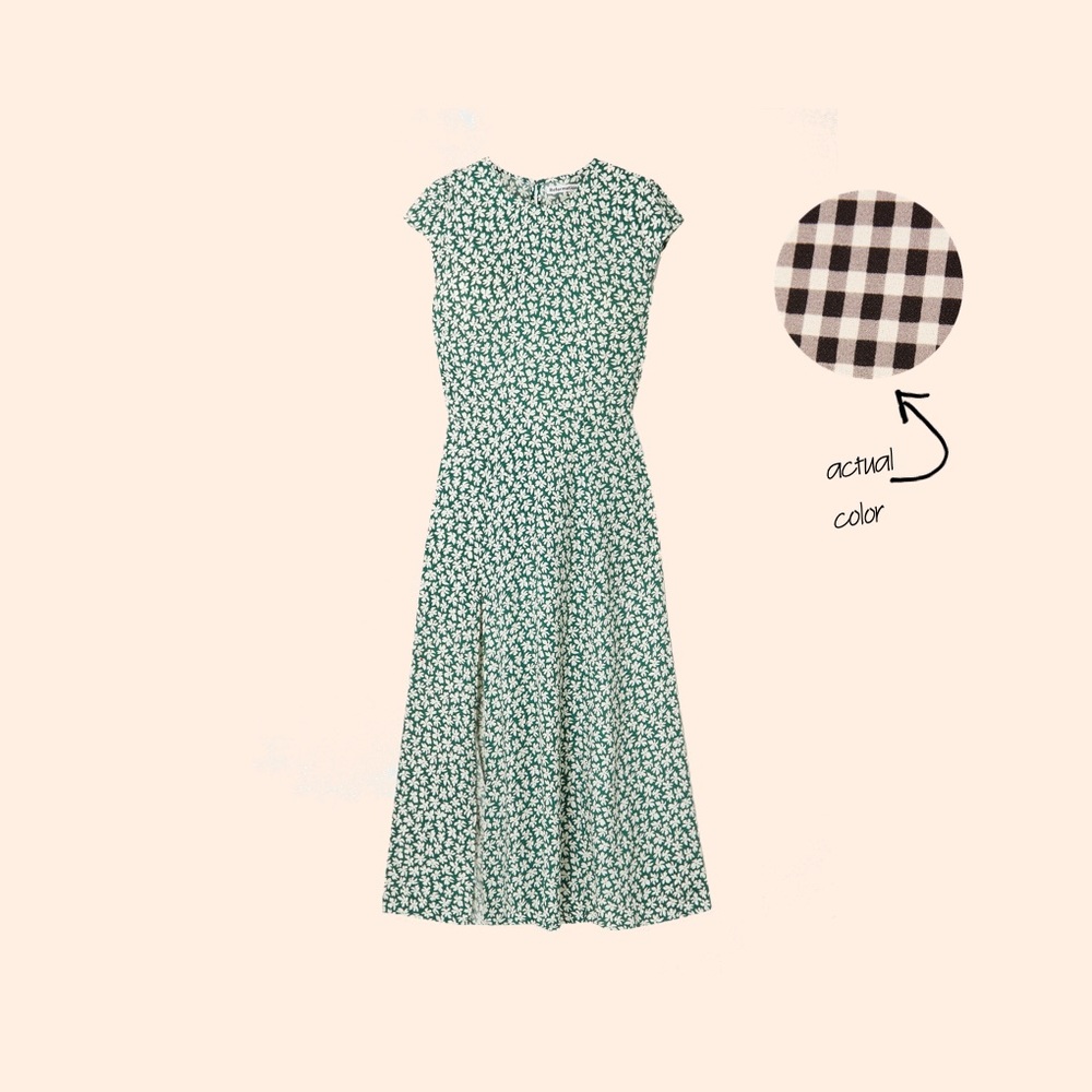 Reformation Gavin Dress (Checkers)